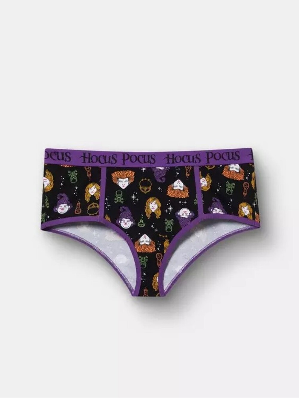 Torrid 3x Hocus Pocus Cotton Mid Rise Cheeky Panty Underwear brand new with tags